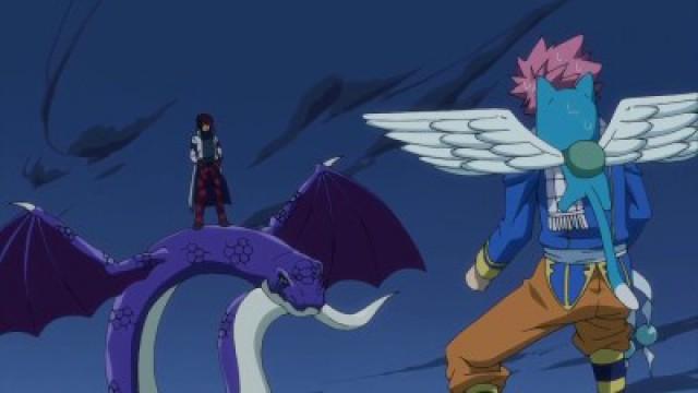 Super Aerial Battle: Natsu vs. Cobra!