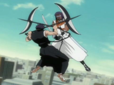 Hisagi and Tōsen: The Moment of Parting