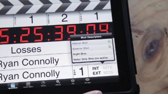 Movie Slate App for iPad & Syncing Audio!