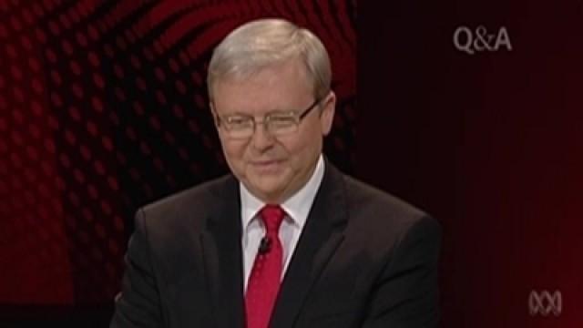 Prime Minister Kevin Rudd