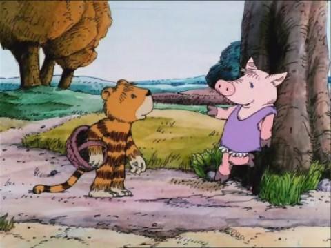 Die fabelhafte Geschichte von dem Hasen Robinson / Ade, kleines Schweinchen