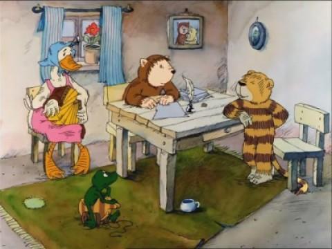 Der Wettlauf zwischen Hase und Igel / Riesenparty beim kleinen Tiger
