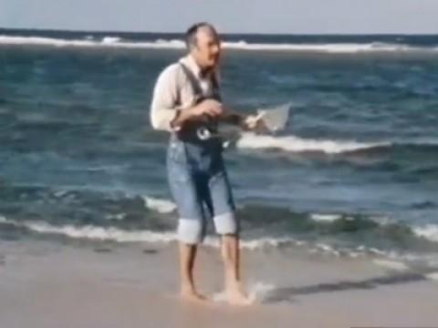 Peter auf Seesternjagd