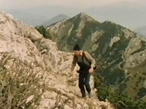 Peter stürmt den Gipfel