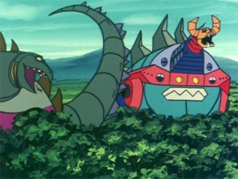 Un dinosauro nella giungla