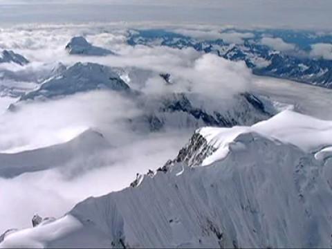 Over Alaska