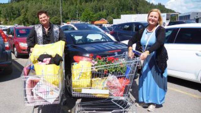 Den årliga korvätartävlingen