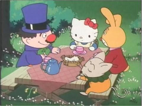 Hello Kitty in Alice in Wonderland