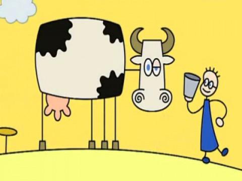 Tom und Luisa die Kuh