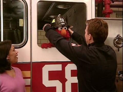 Elmo Visits the Fire House