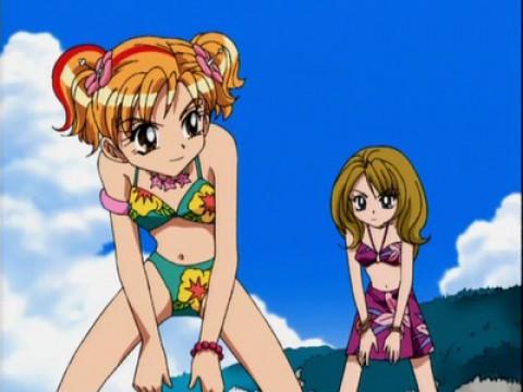 Llegó el verano. Desparrame en la playa