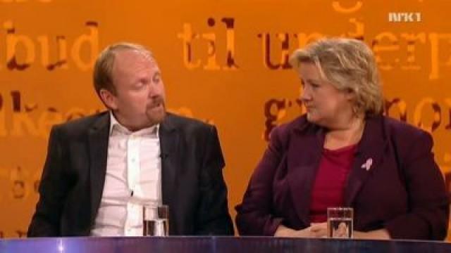 Elin Ørjasæter & Erna Solberg