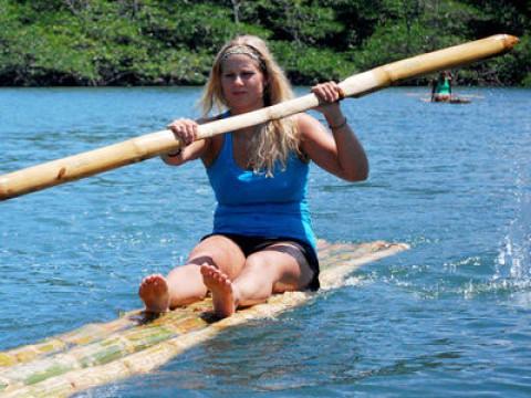 Coron Island: Bamboo Raft Racing