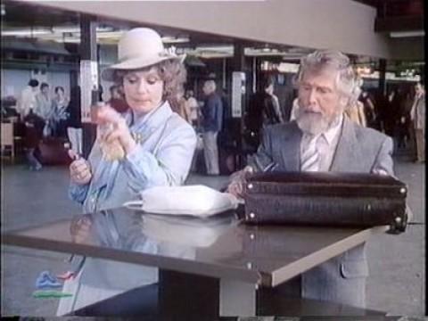 Das Lächeln einer Stewardess