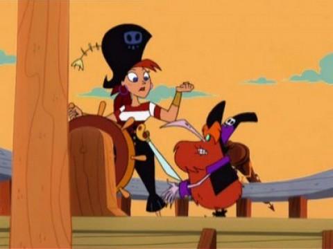 Pirate au foyer