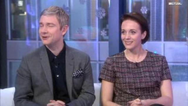 Amanda Abbington And Martin Freeman
