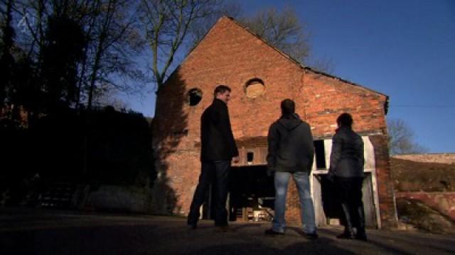 Die Flintstein-Mühle in Staffordshire