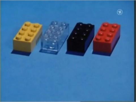 Legosteine-Maislabyrinth-Seifenblasen