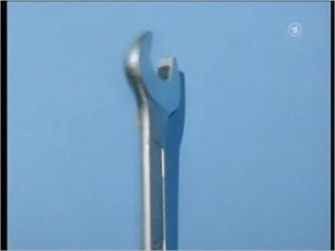 Geschenkband-Silberring-Maulschluessel