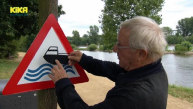 Sommerreise 2013 - 4. Etappe - Von Wasser-Straßen, Verkehrszeichen und Kettenschiffen