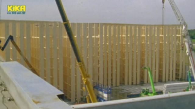 Das größte Holzregal der Welt