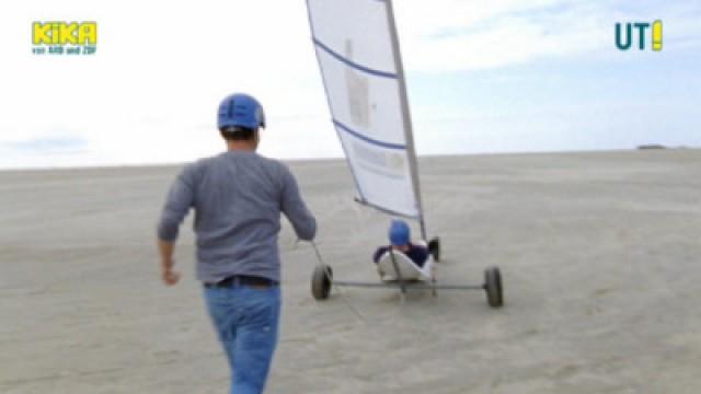 Armin als Strandsegler || Krabbenfischer || Sommerreise Teil 2