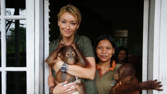 Borneo - Opiekunki orangutanów
