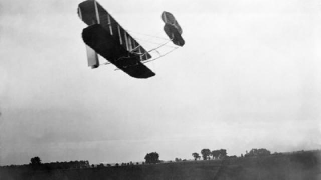 Das Flugzeug der Gebrüder Wright