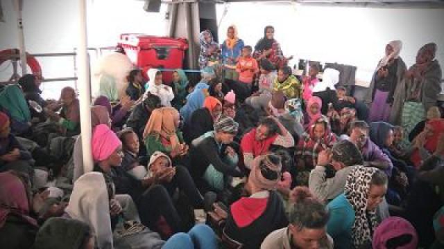 Mediterranean Migrants - Rescue at Sea