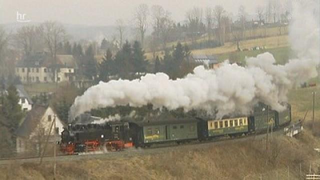 Schmalspurvergnügen zwischen Preßnitztal und Fichtelberg - ein tschechisch-deutsches Wintermärchen (3)
