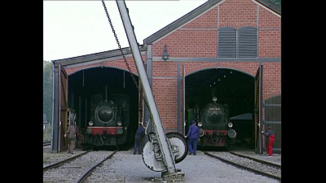 Luxemburger Bahnmuseum - Train 1900 & Minièresbunn