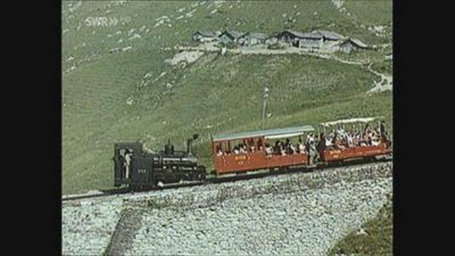 Zahn um Zahn bergan (Rigi, Brienz Rothorn, Gornergrat)