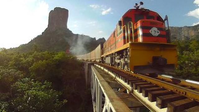 Boliviens Andenbahn
