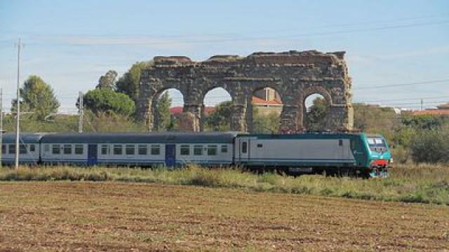 Schienenpilger zwischen Latium und den Abruzzen