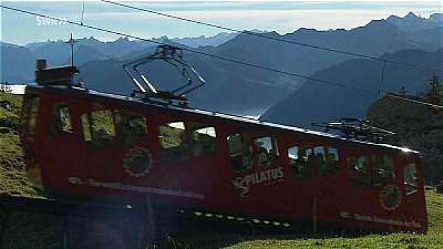 Die Pilatusbahn – die steilste Zahnradbahn der Welt