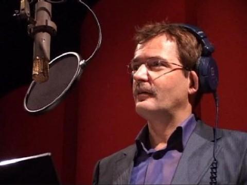 Herman Finkers in de studio
