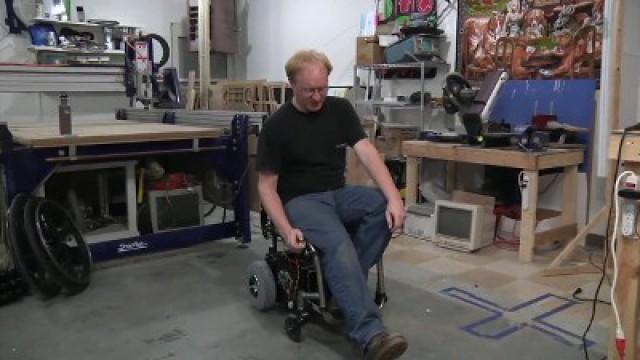 Hands-Free Wheelchair