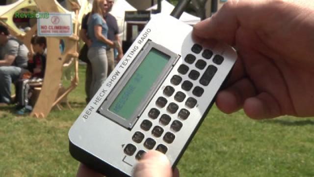 Ben's Text Radios for Maker Faire