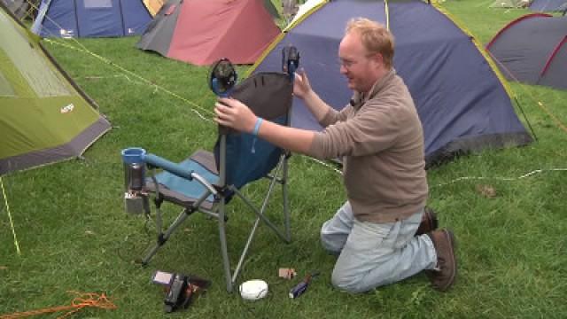 Ben Heck's EMFCamp Extreme Camping Chair