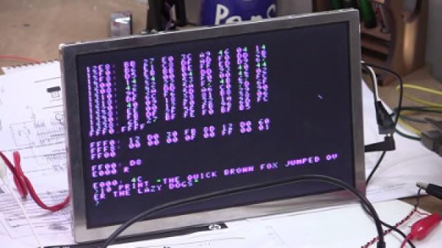 Ben Heck's Apple 1 Replica (2)