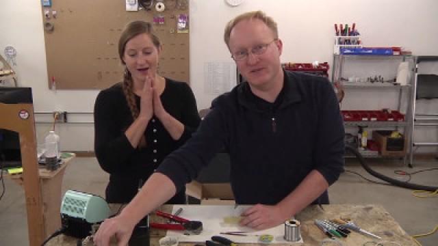 Ben Heck Teaches Alyson How to Solder