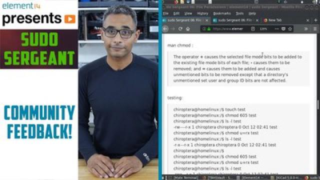 sudo Sergeant 22 - Community Feedback