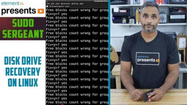 sudo Sergeant 25 - Disk Drive Recovery On Linux