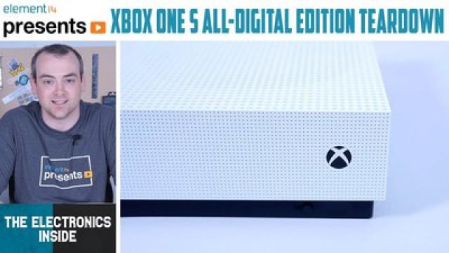 The Electronics Inside 01 - Xbox One S All-Digital Edition Teardown