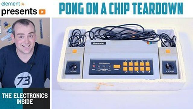 The Electronics Inside 04 - Pong on a chip teardown