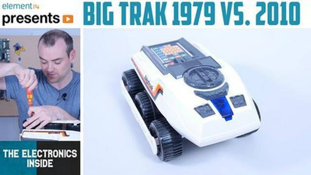 The Electronics Inside 04 - Big Trak 1979 Vs. 2010 Teardown!