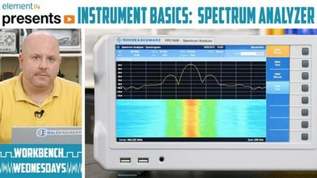 Workbench Wednesdays 13 - Instrument Basics - Spectrum Analyzer