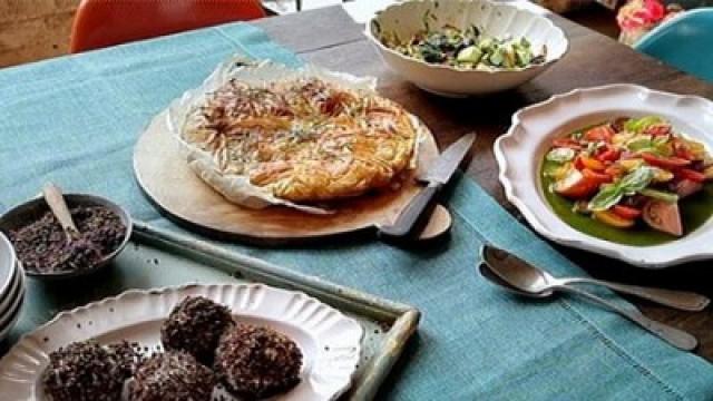 Spinat-Feta-Quiche