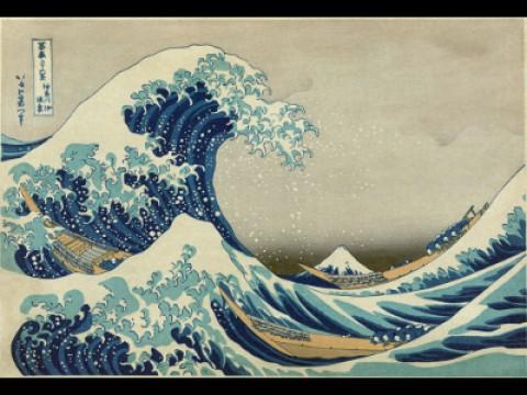 Hokusai. La amenaza suspendida