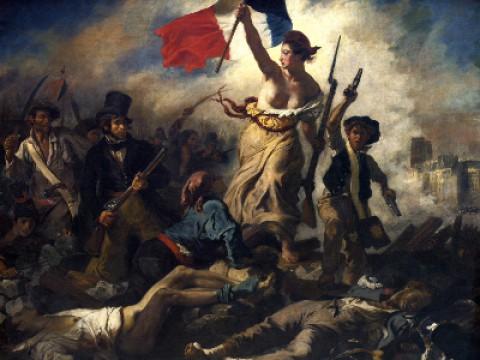 Eugène Delacroix. Bajo los adoquines, la imagen